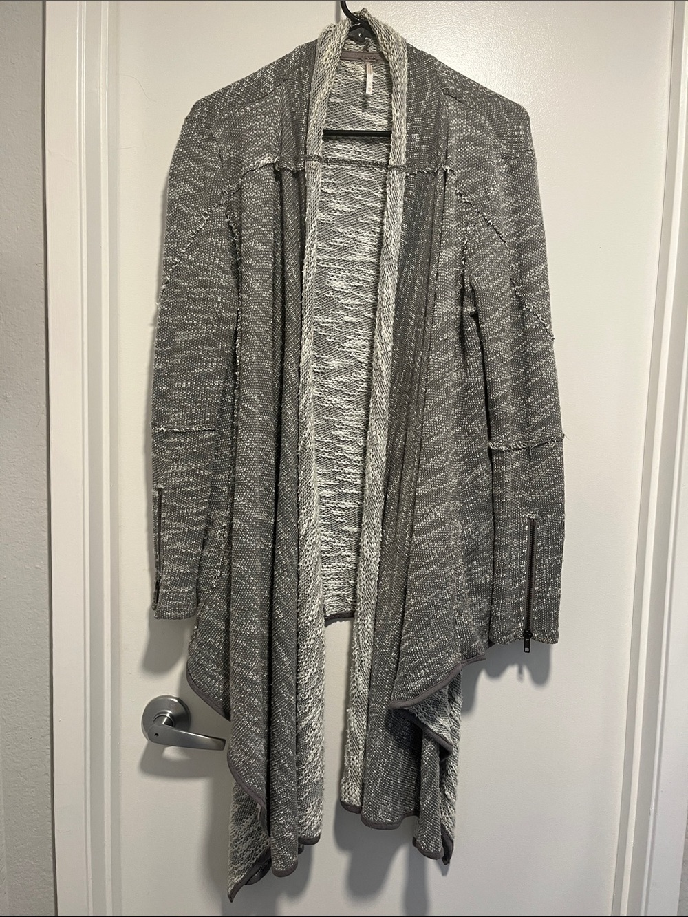 Free people cape sweater